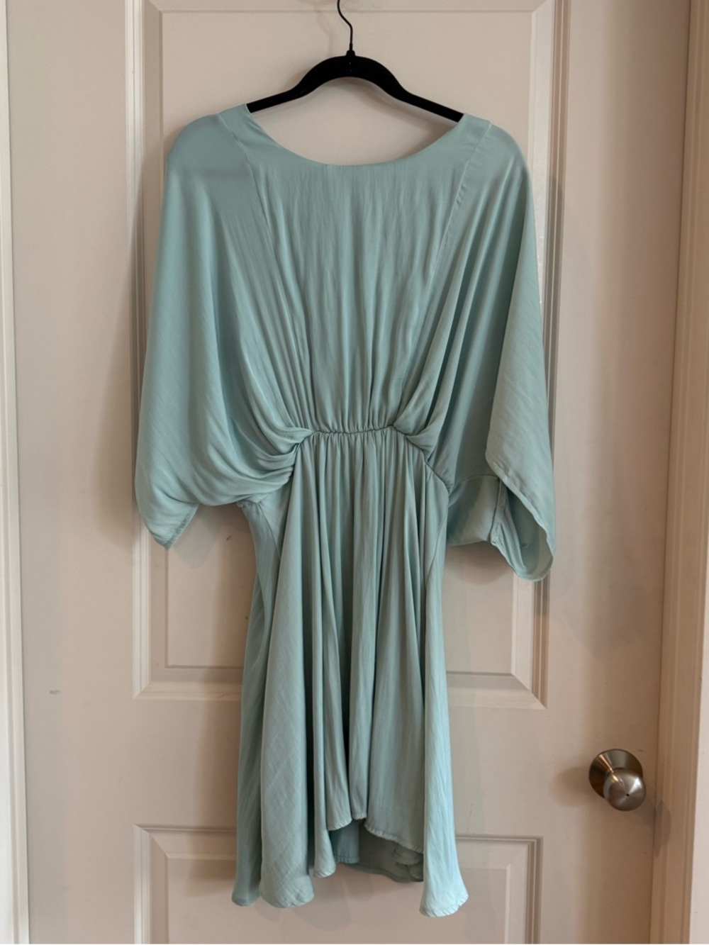 Mint Dolman Sleeve mini Dress